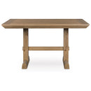  Benchcraft Ridgester D858-13 Rectangular Dining Room Counter Table IMAGE 2