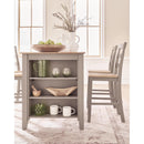  Signature Design by Ashley Harperfeld PCD403-13 Rectangular Dining Room Counter Table IMAGE 4