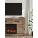  Signature Design by Ashley Garistyn W2844W1 62" TV Stand with Electric Fireplace IMAGE 3