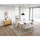  Furniture of America Mandier FM37009NT-SC-2PK Set Of 2 Side Chair IMAGE 2