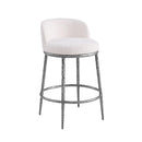  Furniture of America Rilva FM37014GY-PC Counter Height Stool IMAGE 1