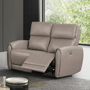  Furniture of America Schlieren FM6012LB-LV-PM Power Loveseat IMAGE 1