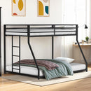  Furniture of America Rothwell FM-BK1200BK-TF Twin/Full Metal Bunk Bed IMAGE 1