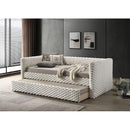  Furniture of America Palmeri FM1201WH-BED Twin Daybed with Trundle IMAGE 2