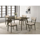  Furniture of America Huttwil FM32007WN-PT Counter Height Table IMAGE 2