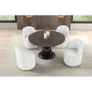  Furniture of America Essen FM3430ES-RT-TABLE Round Dining Table IMAGE 3