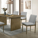  Furniture of America St Gallen CM3244NT-T-7PC 7 Pc Dining Table Set IMAGE 5