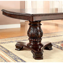  Furniture of America Bellagio CM3319T-9PC-FABRIC 9 Pc Dining Table Set IMAGE 2