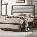 Furniture of America Caerwys FM7231BR-Q-BED Queen Bed IMAGE 1