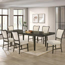  Furniture of America Doconde FM32012ES-T Dining Table IMAGE 1