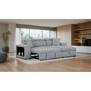  Furniture of America Chatteris FM64000GY-SECT-R Sectional IMAGE 3