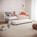  Furniture of America Harmon FM1001WH Metal Daybed IMAGE 2
