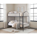  Furniture of America Forli FM-BK700BK-T Twin Loft Bed IMAGE 2