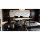  Furniture of America Basilicata FM33001SV-T-TABLE Dining Table IMAGE 1