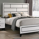  Furniture of America Errico FM7215WH-Q-BED Queen Bed IMAGE 1