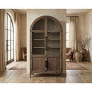  Furniture of America Minster FM-AC8029AK Arched Cabinet IMAGE 2