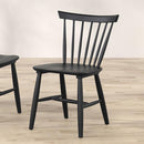  Furniture of America Beale FM3100BK-SC-2PK Set Of 2 Dining Chair IMAGE 1