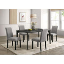  Furniture of America Amelio FM32009BK-SC-2PK Set Of 2 Side Chair IMAGE 2