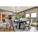  Furniture of America Sania CM3324BKT84-3564-9PC 9 Pc Dining Table Set IMAGE 1