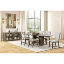  Furniture of America Clements FM3411AK-OT-7PC 7 Pc Dining Table Set IMAGE 1