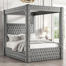  Furniture of America Etherea CM7482GY-EK-BED King Bed IMAGE 1