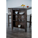  Furniture of America Lescles FM3423CH-PT-3PK 3 Pc Counter Height Set IMAGE 3