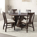  Furniture of America Holsworthy FM3600ES-RT-5PC 5 Pc Dining Table Set IMAGE 6