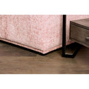  Furniture of America Stavanger FM63001PK-C 2-Seater with Square Ottoman IMAGE 4