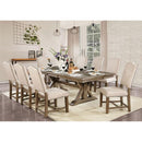 Furniture of America Julia CM3014T-7PC 7 Pc Dining Table Set IMAGE 1