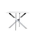  Furniture of America Silveria FM37001SV-T-TABLE Dining Table IMAGE 3
