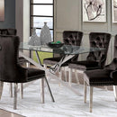  Furniture of America Silveria FM37001SV-T-TABLE Dining Table IMAGE 4
