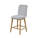  Furniture of America Tangier FM37009NT-PC-2PK Set Of 2 Counter Height Chair IMAGE 3