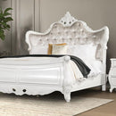  Furniture of America Valentini FM7419WH-Q-BED Queen Bed IMAGE 1