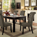  Furniture of America Sania CM3324BK-T-3564GY-7P 7 Pc Dining Table Set IMAGE 1