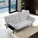  Furniture of America Bellevue FM2801LG Futon Sofa IMAGE 2