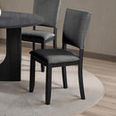  Furniture of America Oberto SL3406DG-SC-4PK Upholstered Side Chair IMAGE 1