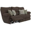  Catnapper Lenny 62571 Power Lay Flat Reclining Sofa - Chocolate IMAGE 1