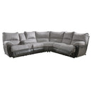  Catnapper Willow 5356 Lay Flat Reclining LSF with Console - Black IMAGE 1