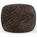  Jackson Furniture Sploosh 60097 Footstool - Chocolate IMAGE 1