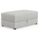  Jackson Furniture Trevor 240577 Storage Ottoman - Chalk IMAGE 1