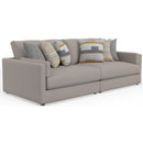  Jackson Furniture Trevor 240536 LSF Cuddler - Nickel IMAGE 1