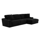  Jackson Furniture Comfrey 304563 LSF Sofa - Black IMAGE 1