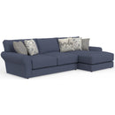  Jackson Furniture Cape May 405263 LSF Sofa - Denim IMAGE 1