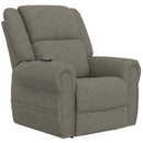  Catnapper Paradise 64828 Power Lift/Headrest/Lay Flat Recliner with CR3 Heat/Massage - Granite IMAGE 1