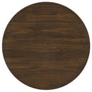 Coaster Furniture Hamlyn 193938WAL 43-inch Round Wood Counter Height Dining Table - Walnut IMAGE 3