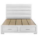  Coaster Furniture Felicity 203510Q Queen Storage Bed - White High Gloss IMAGE 3