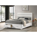  Coaster Furniture Felicity 203510Q Queen Storage Bed - White High Gloss IMAGE 5