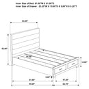  Coaster Furniture Felicity 203510Q Queen Storage Bed - White High Gloss IMAGE 9