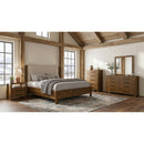  Coaster Furniture Adderley 215855 5-drawer Bedroom Chest - Warm Brown IMAGE 3