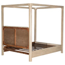 Coaster Furniture Solano 222520KW 85-inch California King Canopy Bed - Weathered Mango IMAGE 10